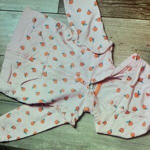 Carter's Pink Hoodie with Orange Print